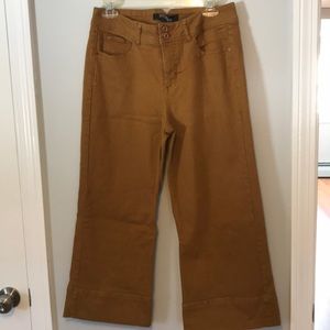 Wide leg casual pants